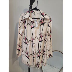 The Lulo Project Multicolor Manifold Sheath Knit Dress Size Large New NWT